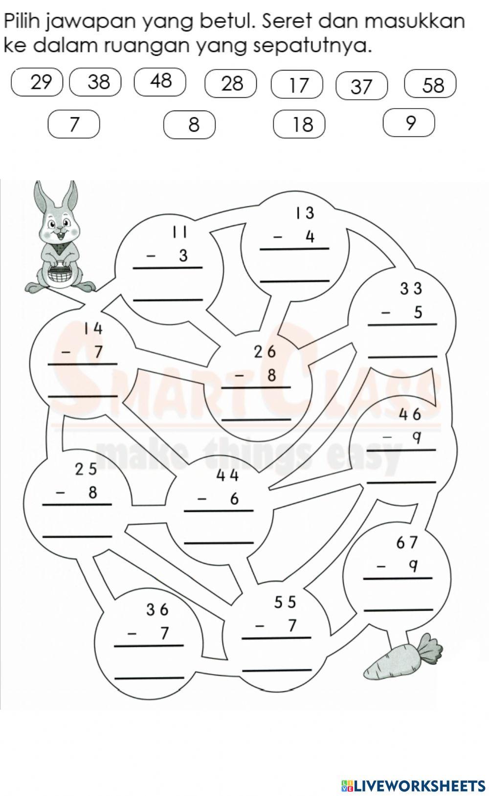 Tolak dengan mengumpul semula