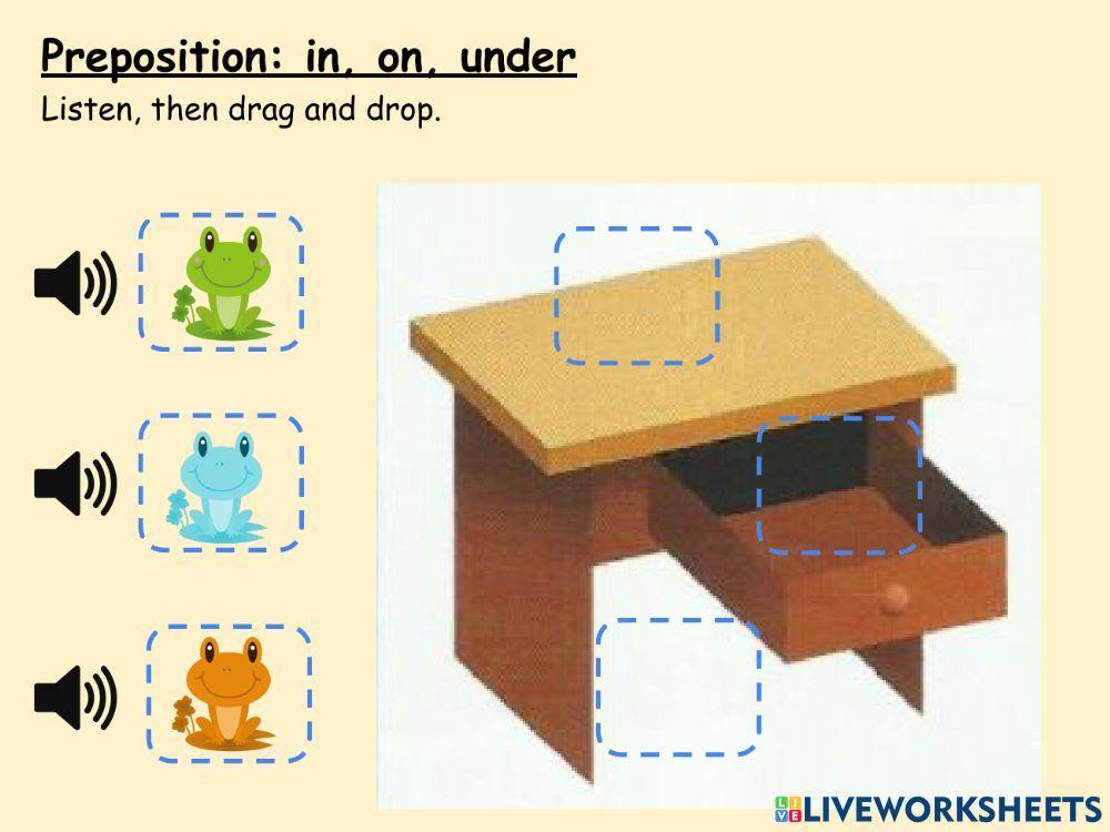 Supermind Year 1 Unit 3 Preposition