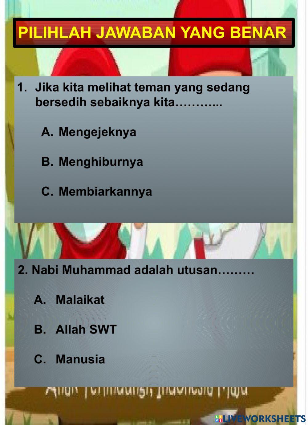 Kasih Sayang Pelajaran I