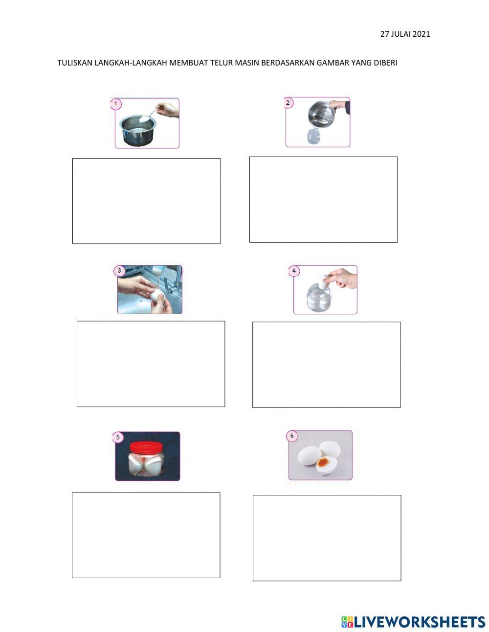 Langkah menghasilkan telur masin