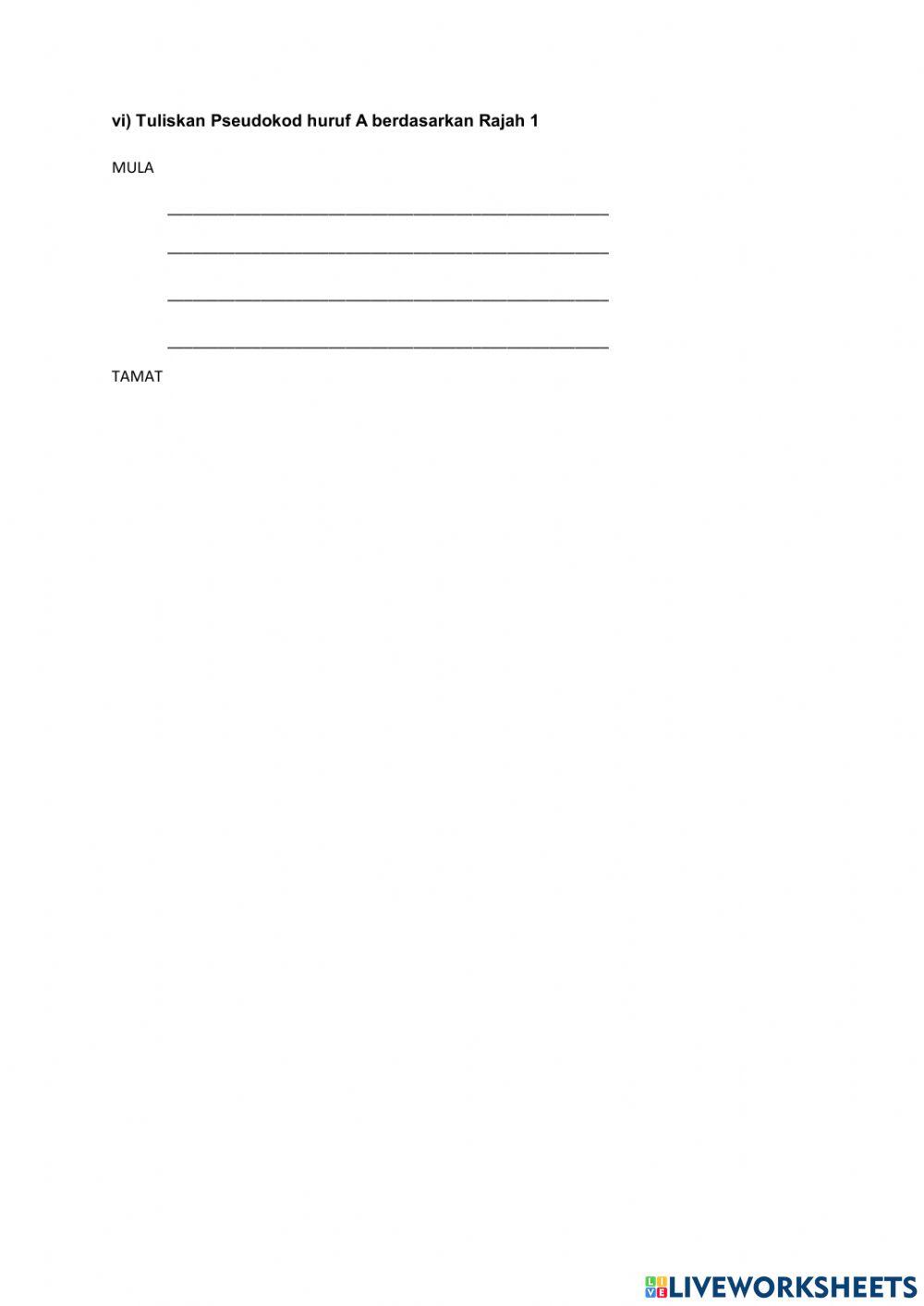 Bab 2 Memisahkan Pseudokod