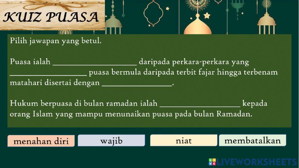 Bulan penyucian jiwa