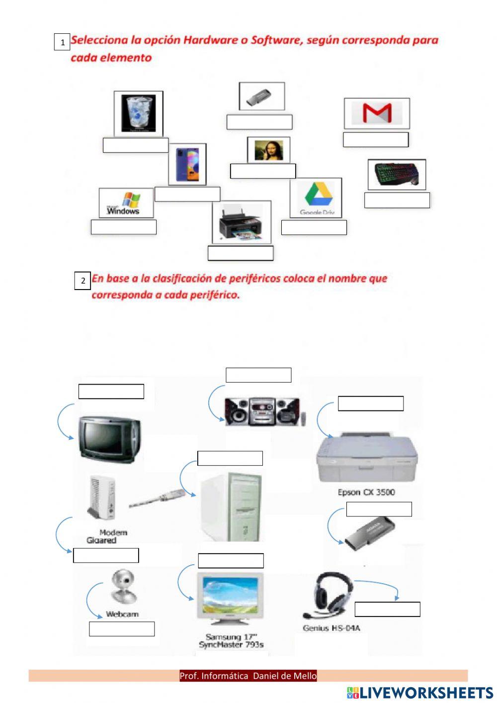 Informática Nivel 1 Hardware Perifericos Teclado