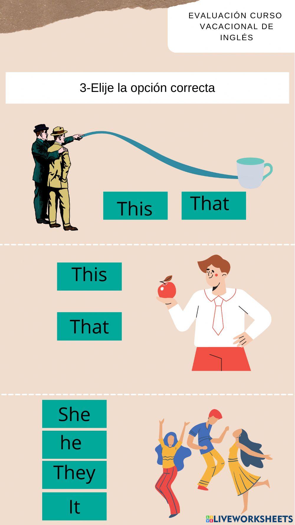 Evaluacion 2 de ingles
