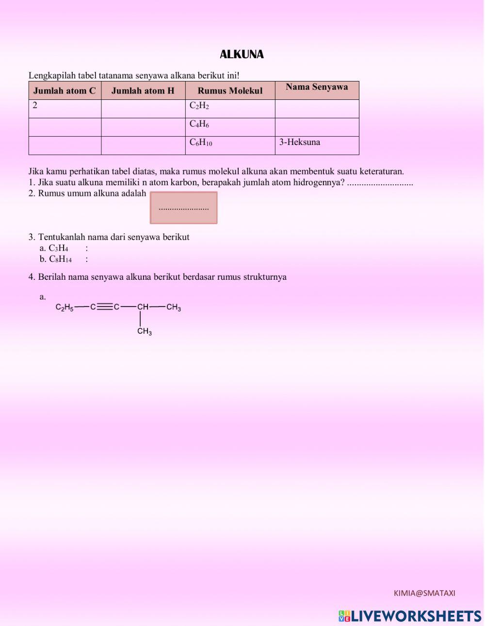 Lk TATA NAMA HIDROKARBON