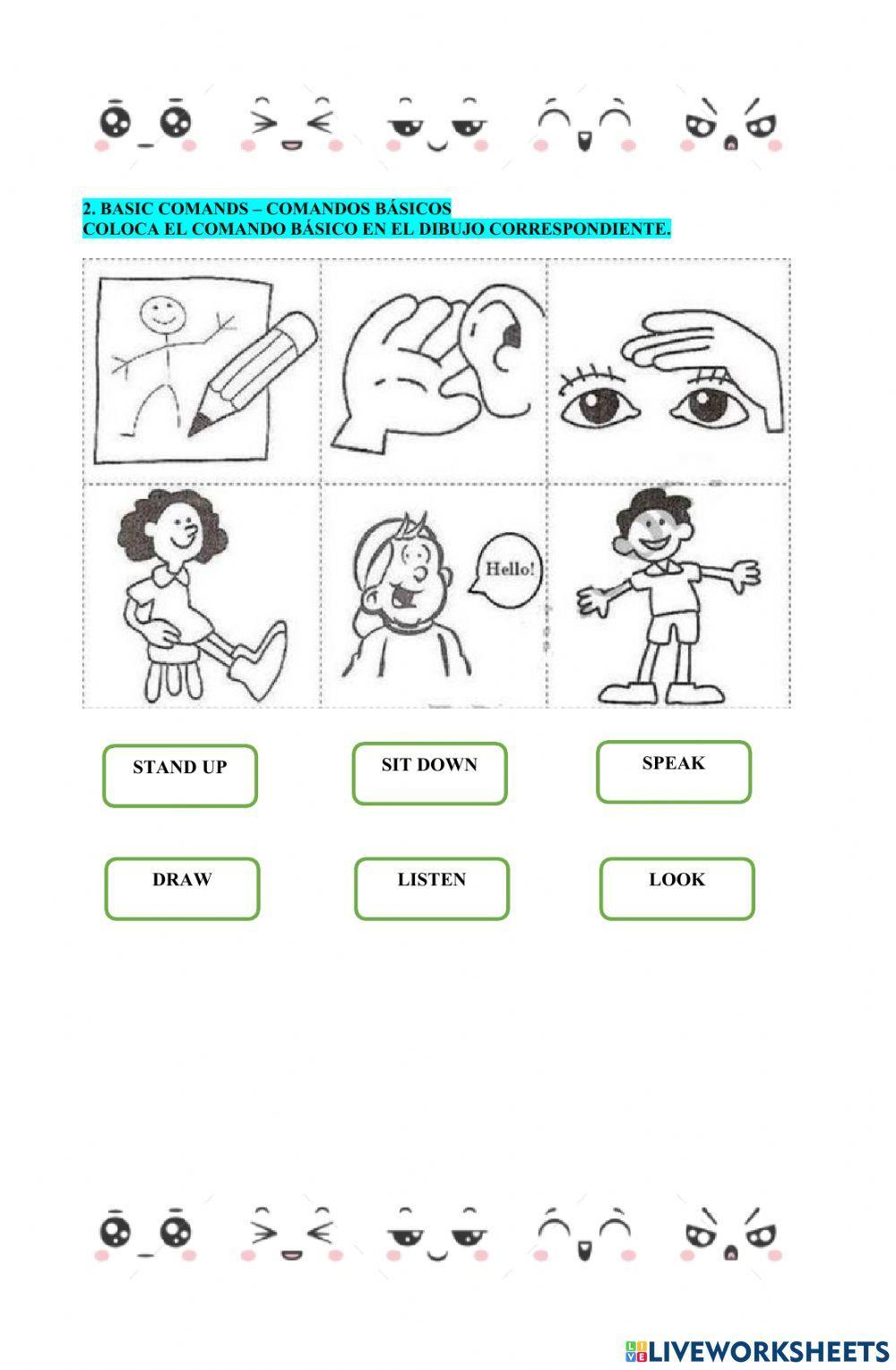 Examen de ingles transición