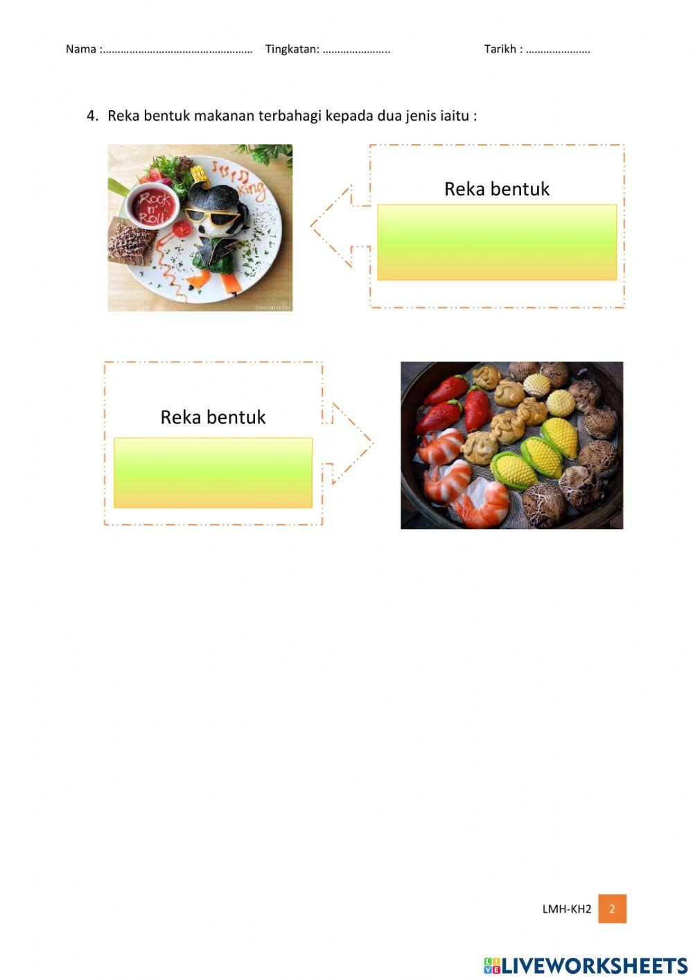 2.6.1Takrif RB Makanan