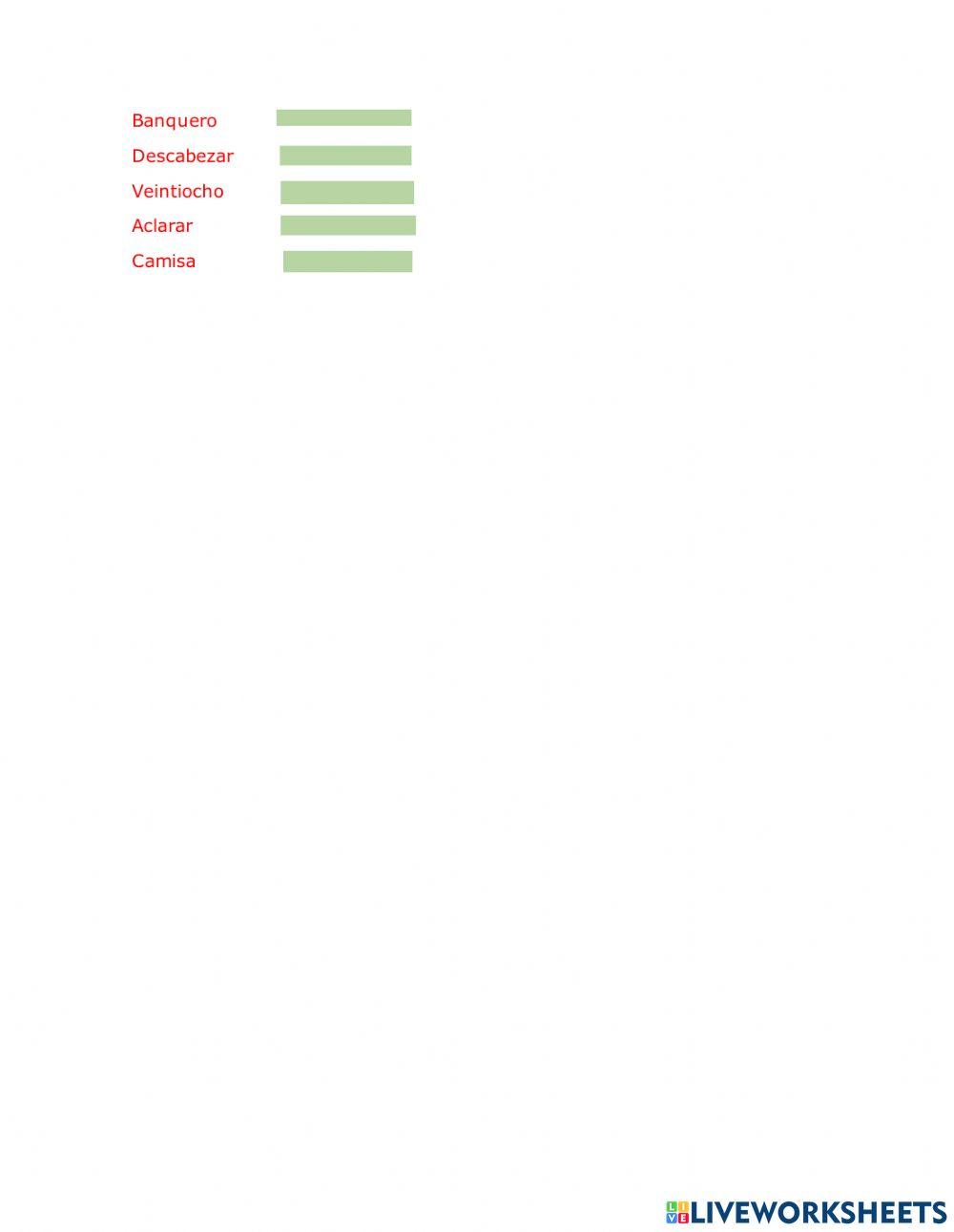 Formación de palabras