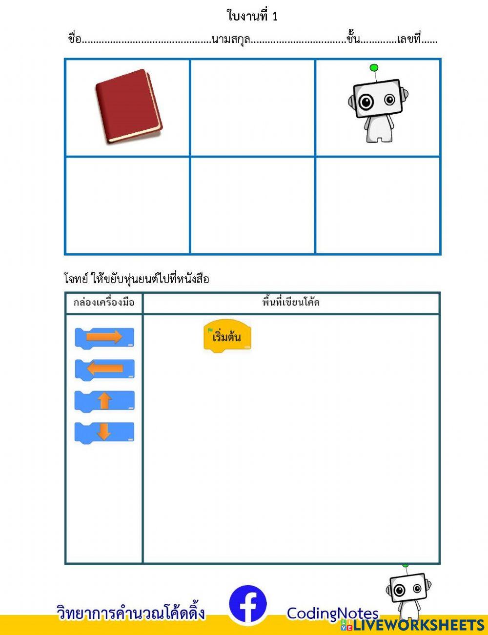 ป.2 วิทยาการคำนวณ 1