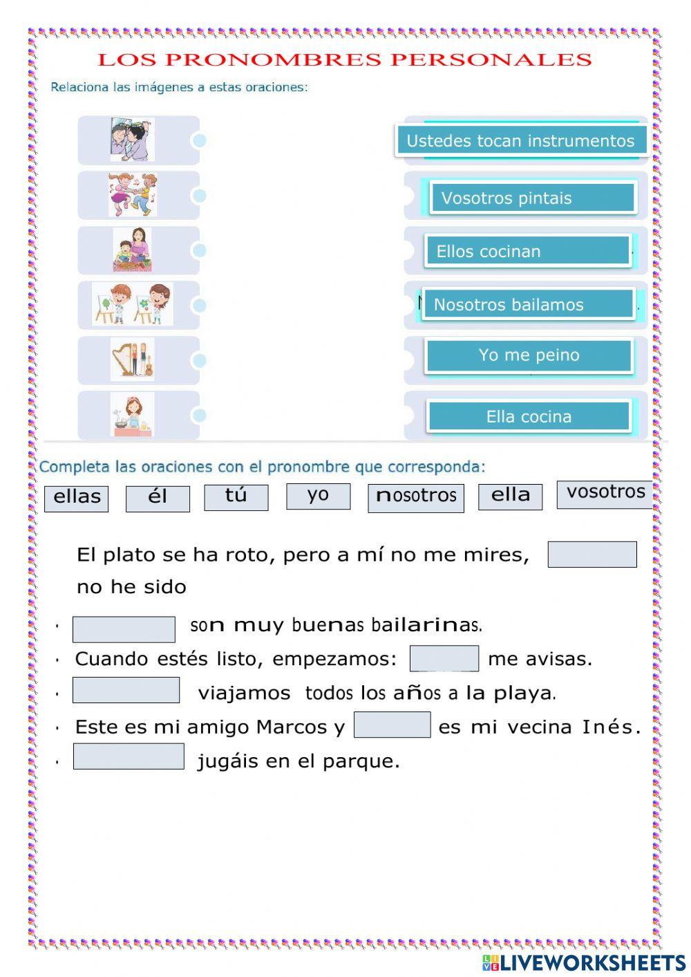 Pronombres personales