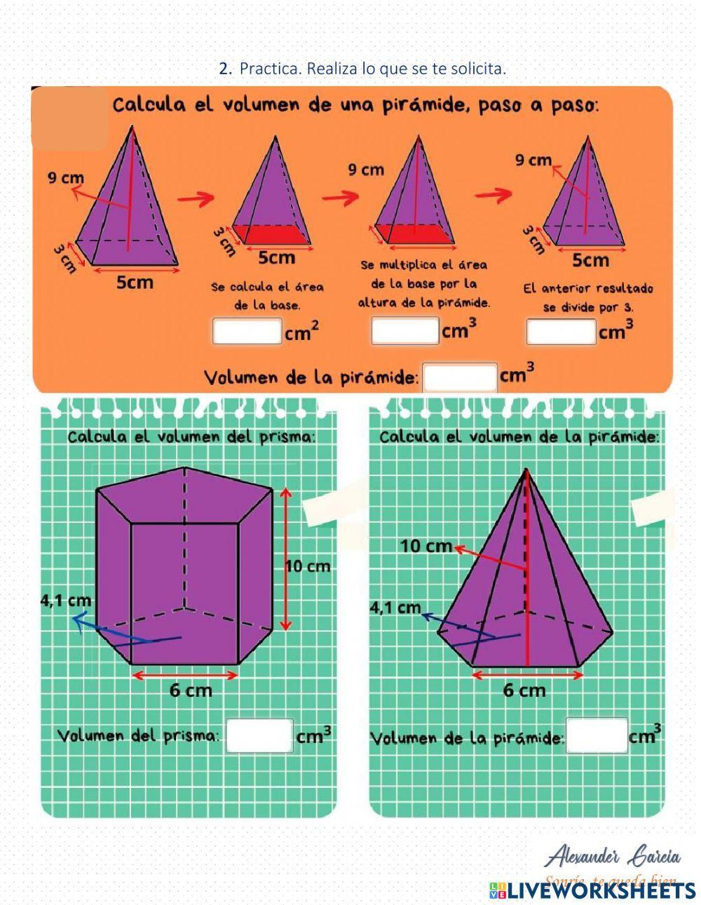 Prismas y pirámides
