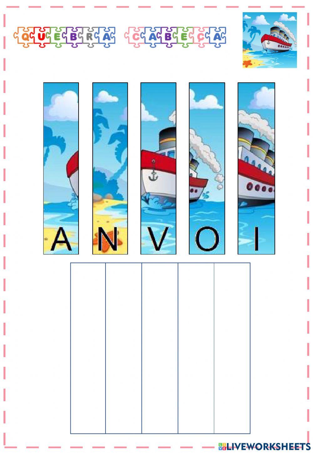 Quebra cabeça - NAVIO