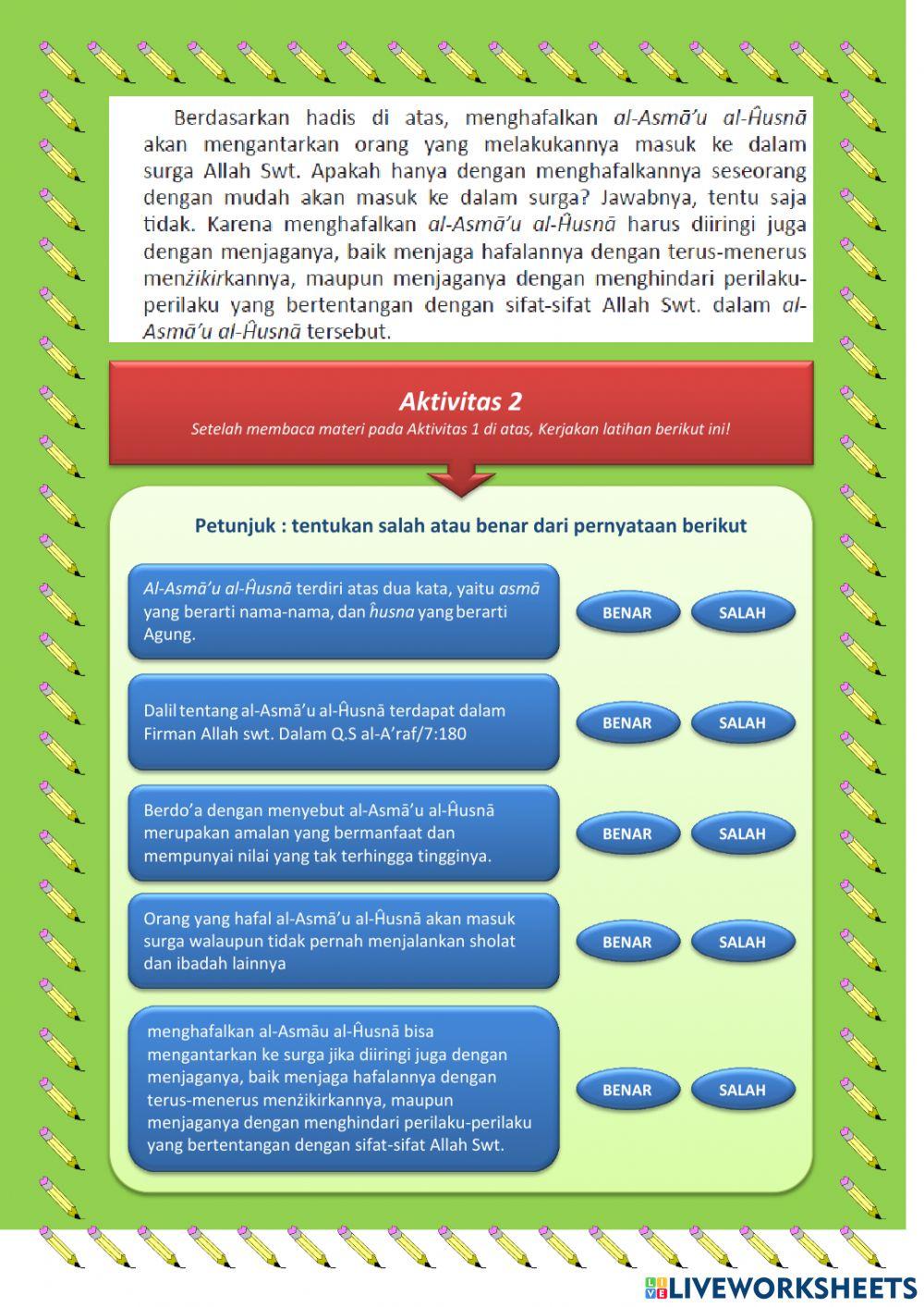 Lkpd 1 paibp kelas X bab 1 (pertemuan pertama)