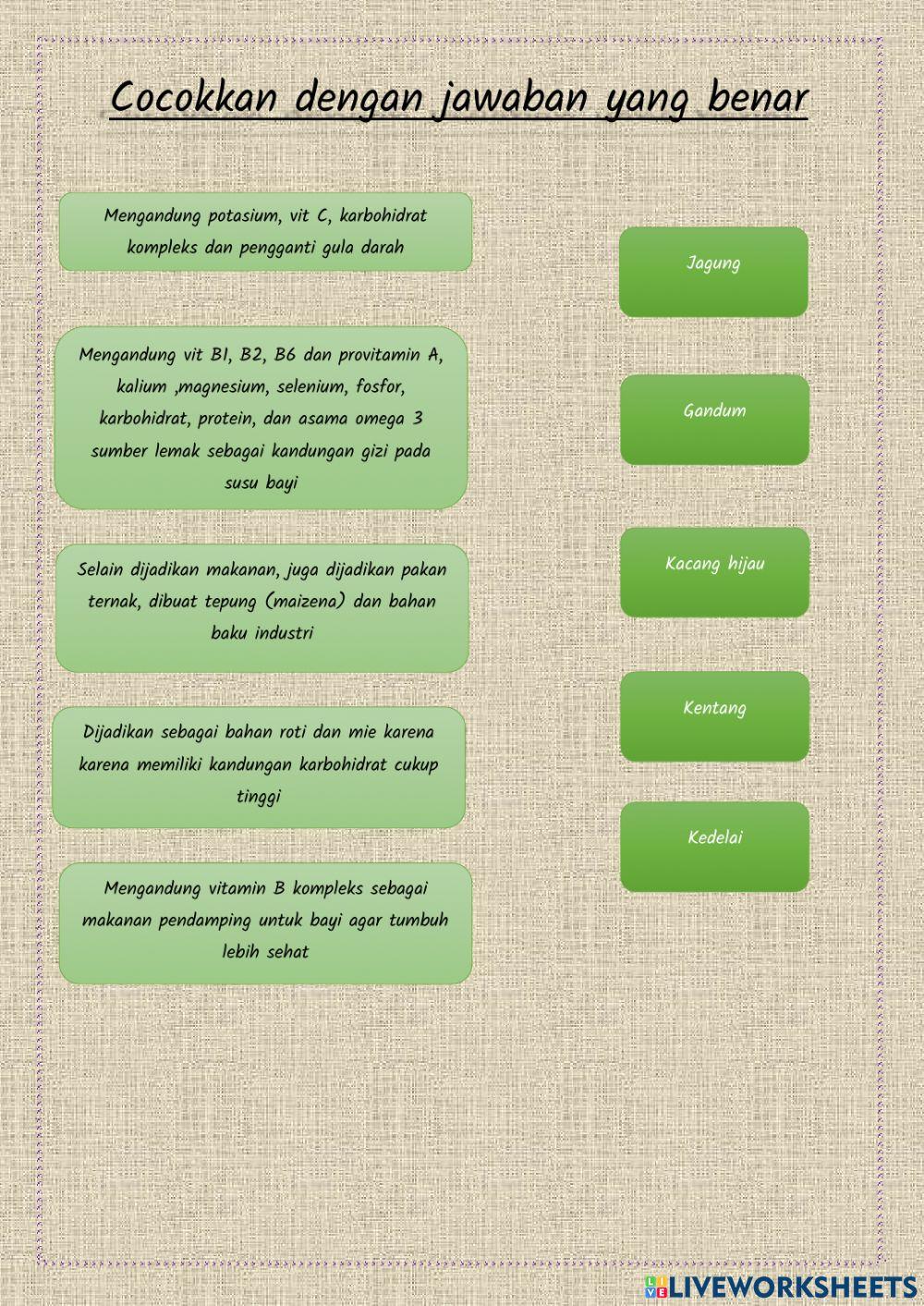 Pengolahan Serealia, Kacang-kacangan dan Umbi