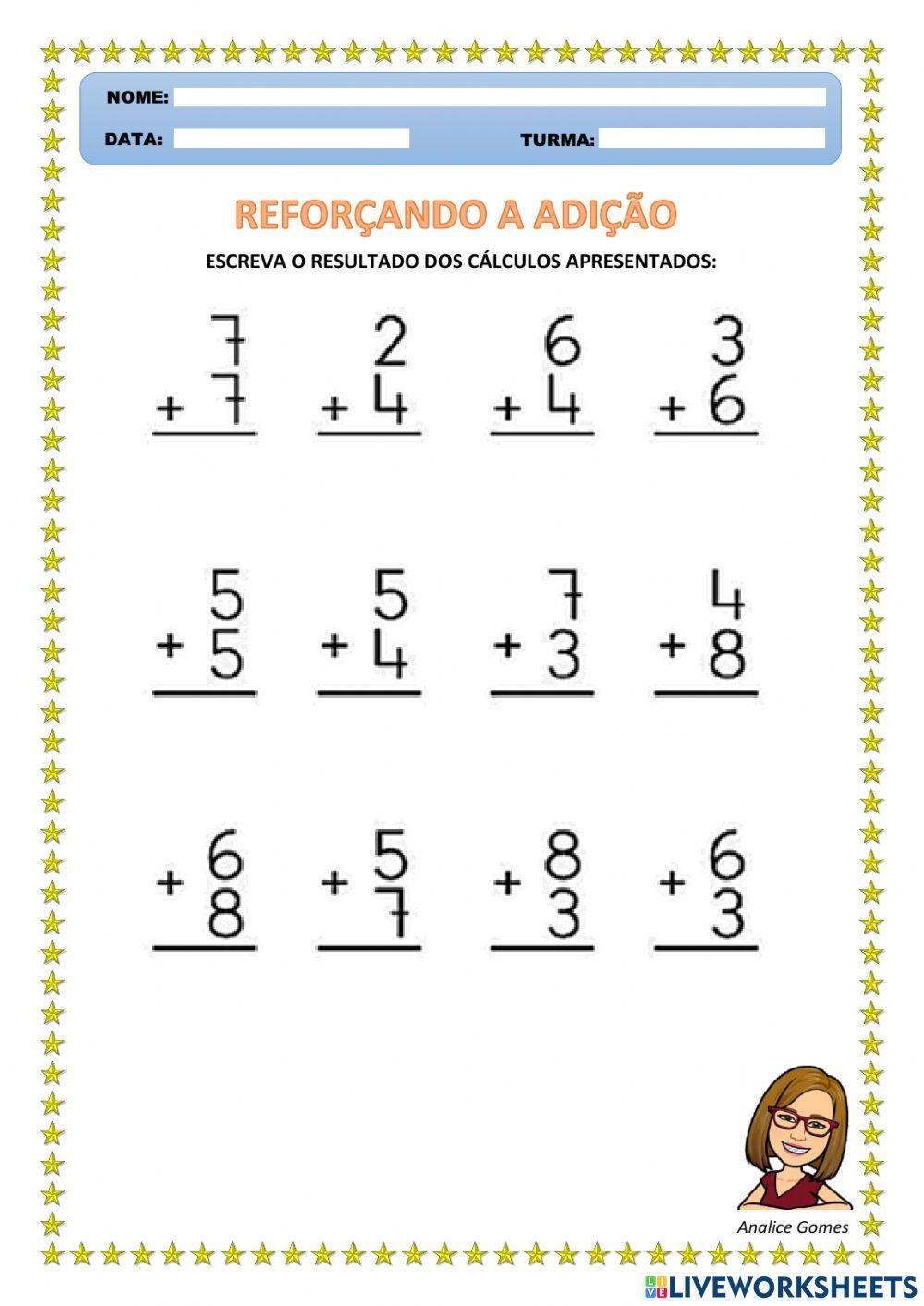 Reforçando a Adição