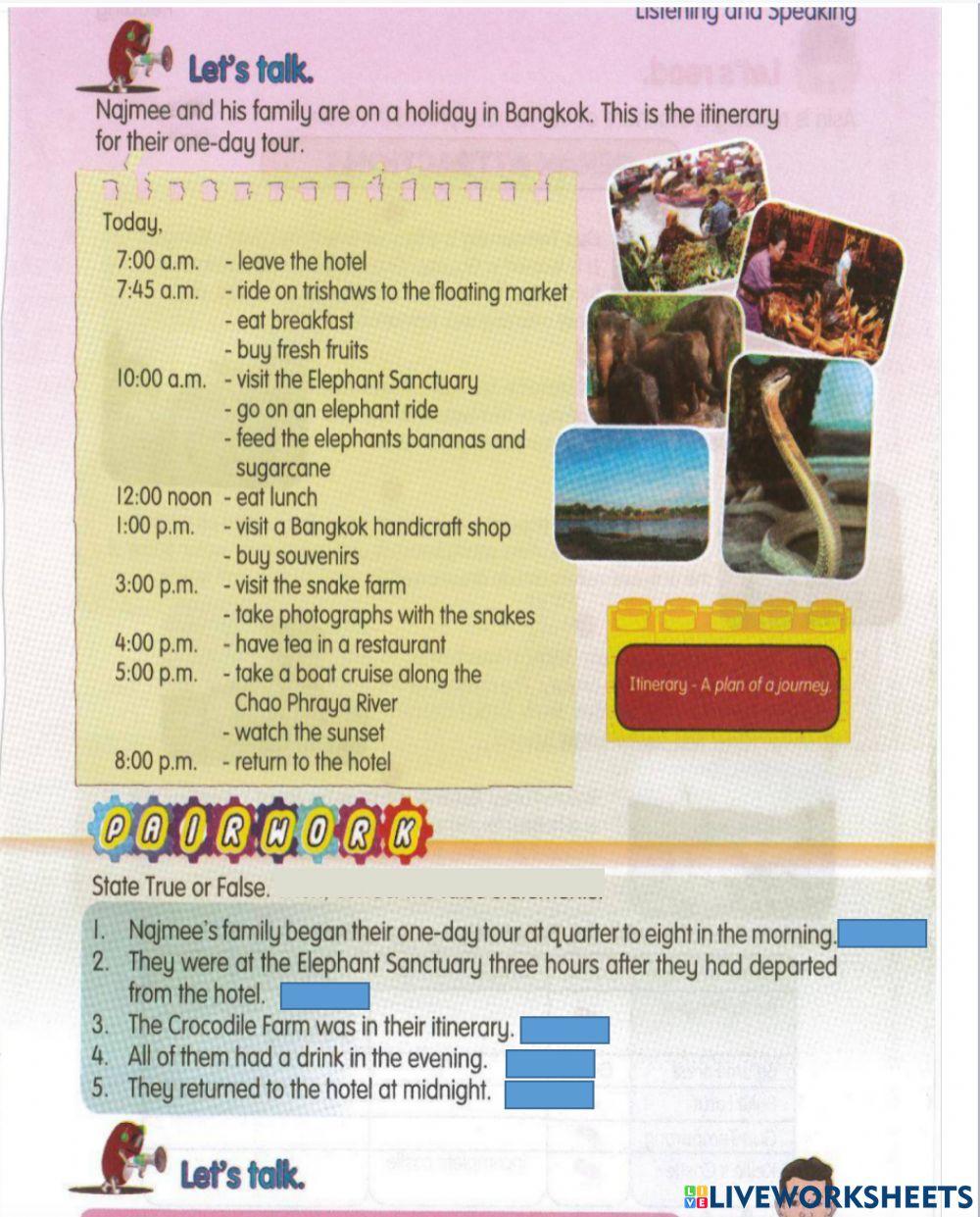 Najmee and his family's Bangkok Holiday