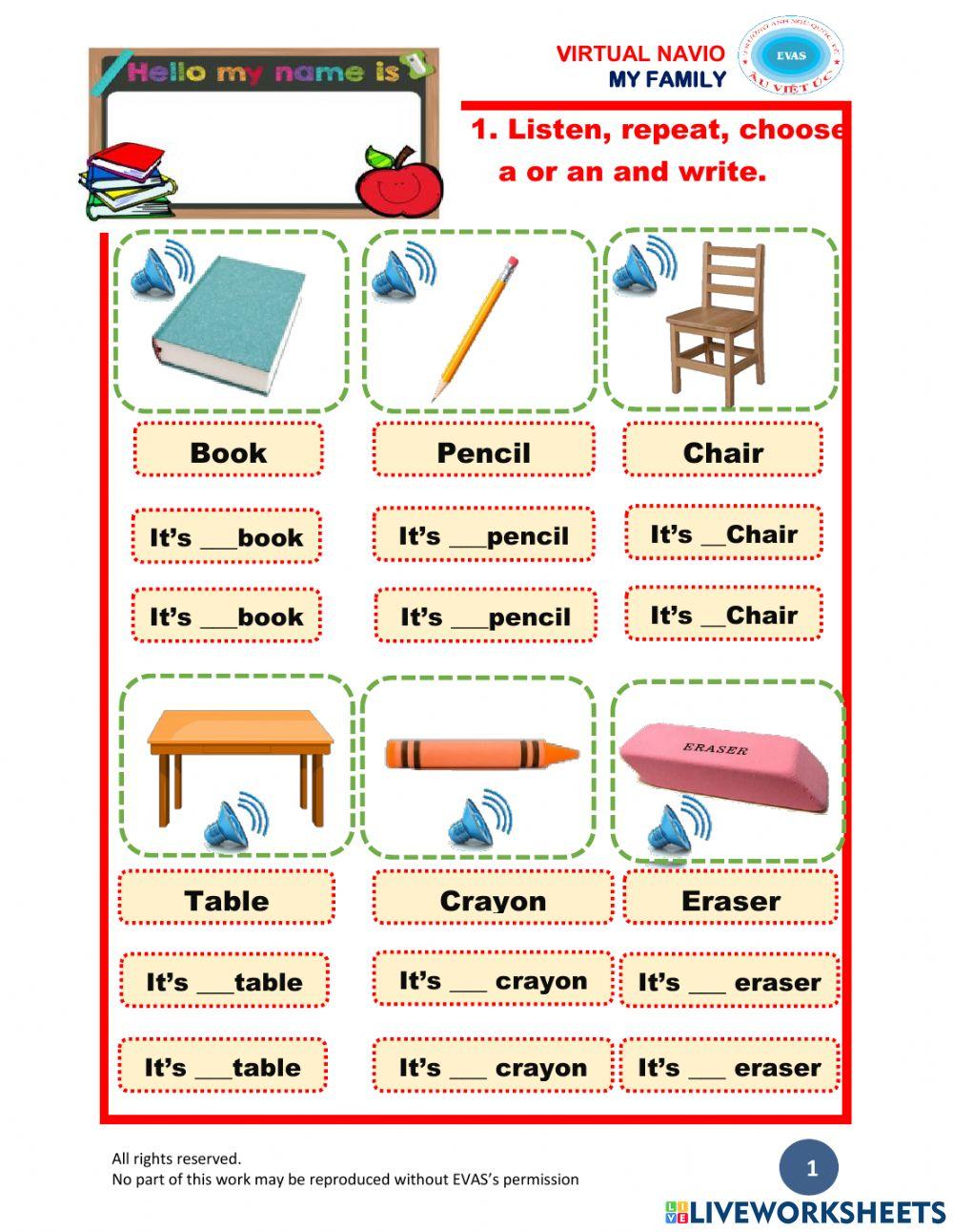 CLASSROOM-DAY 1 | My Đặng | Live Worksheets