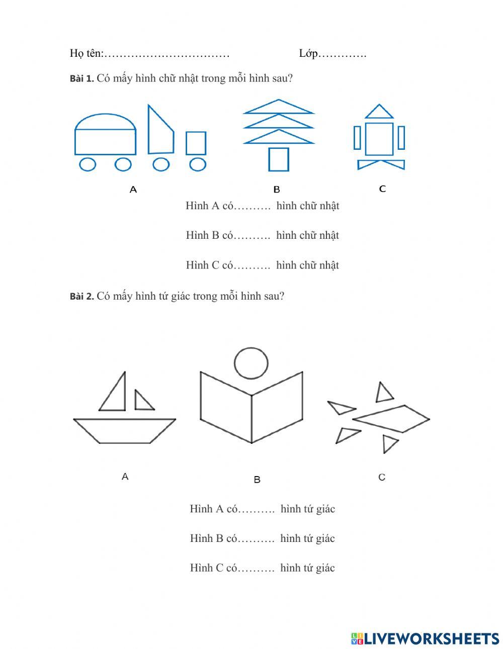 Đề ôn tập hình học