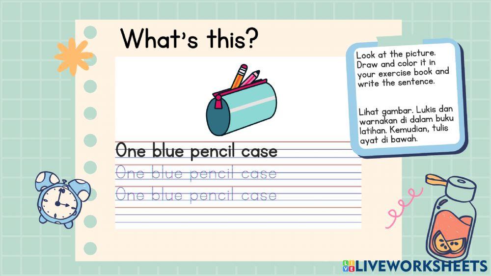 Supermind Unit 1 - At School (Revision on Colours and Numbers)