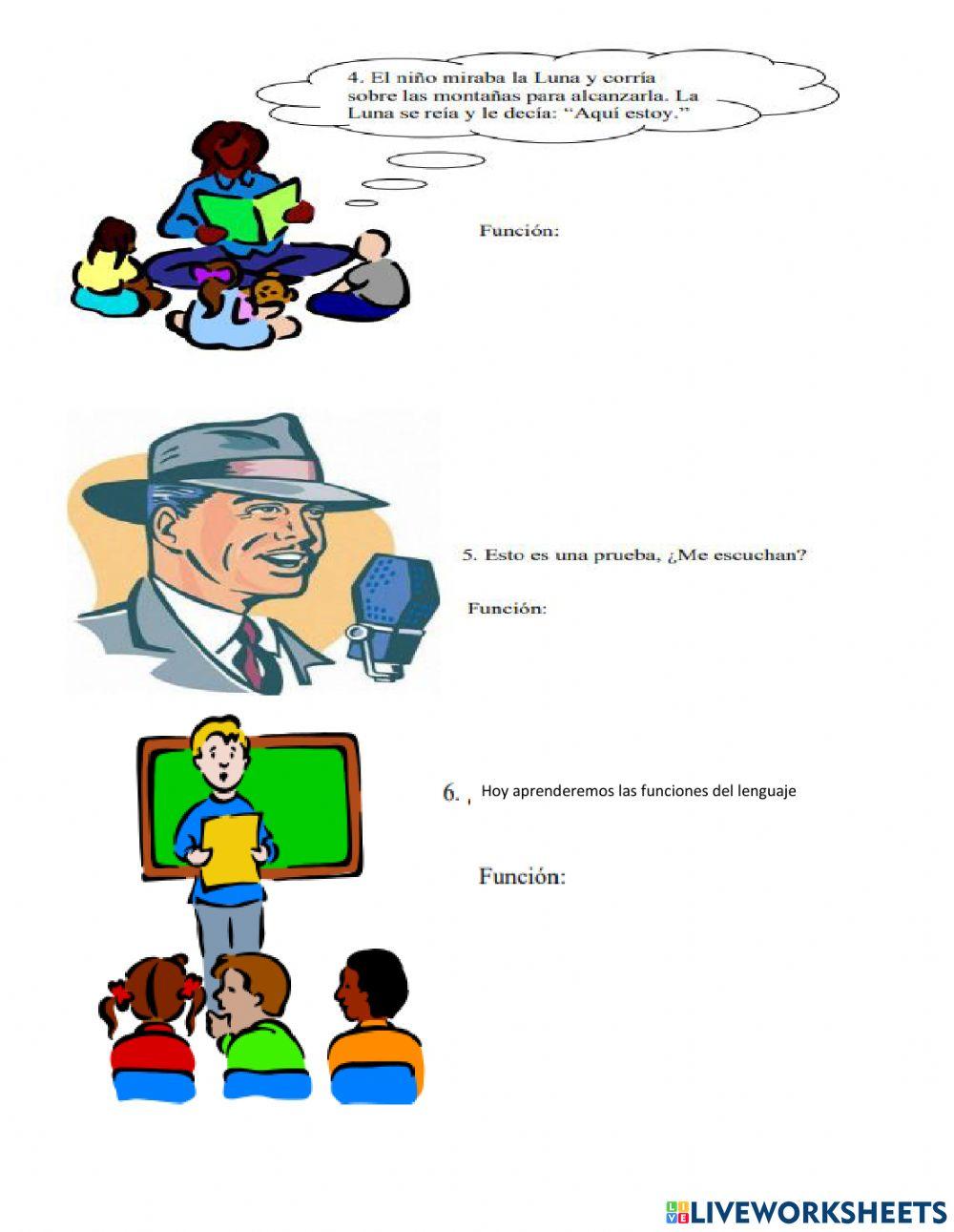 Funciones del lenguaje