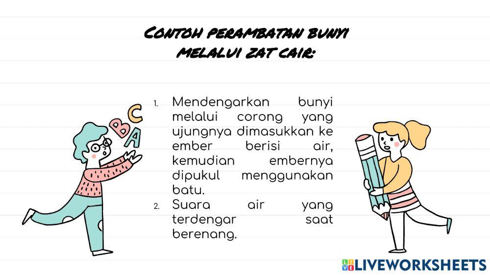 Materi Kelas IV Tema 1 ST 1 - Bunyi
