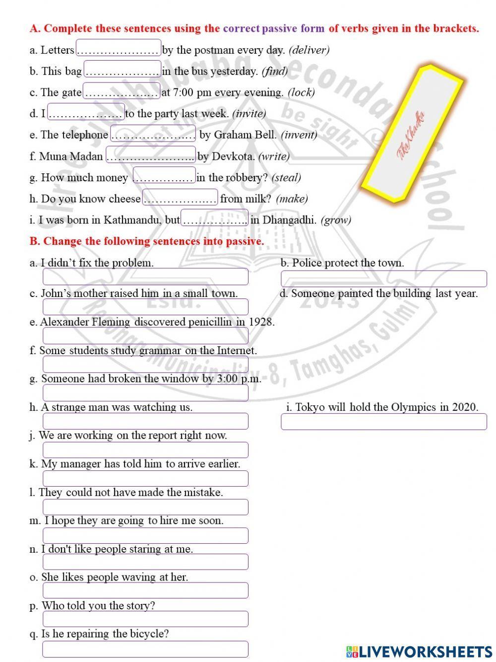 Voice Grade-11 Unit-19