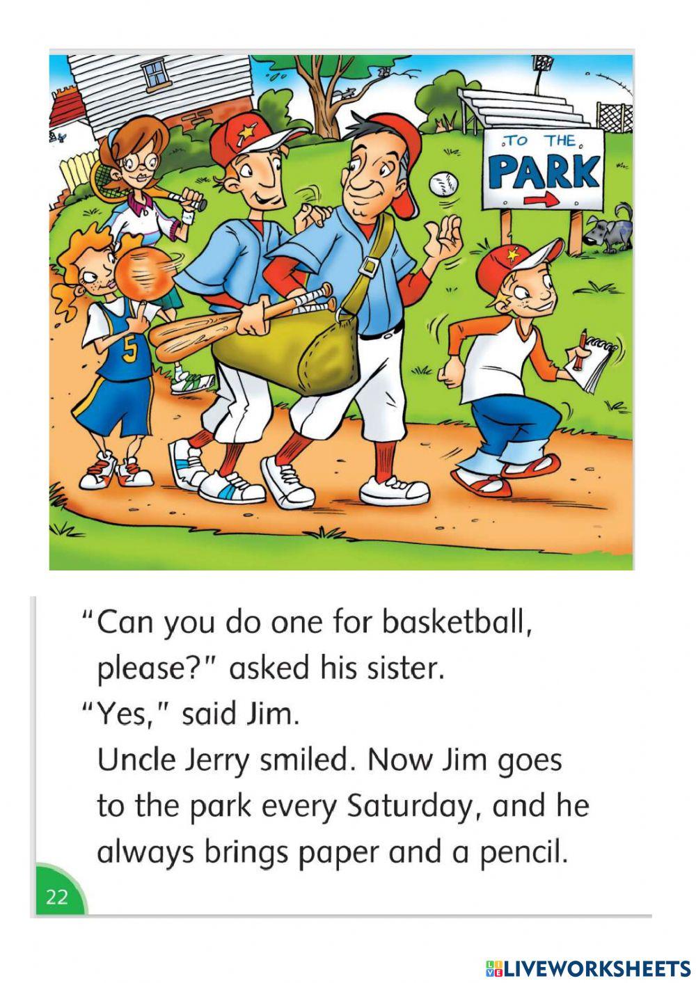 Uncle Jerry's Great Idea P.20-23