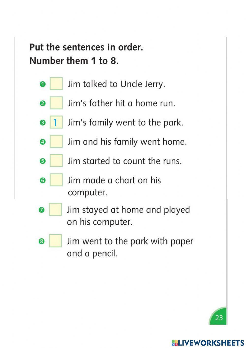 Uncle Jerry's Great Idea P.20-23