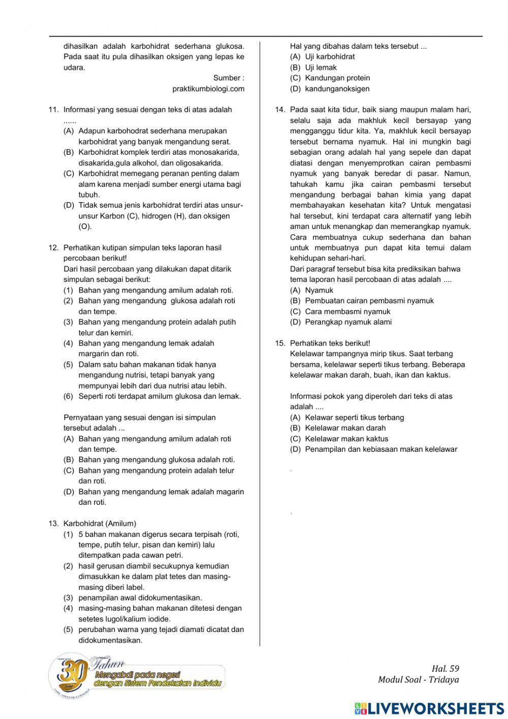 Teks laporan percobaan 1