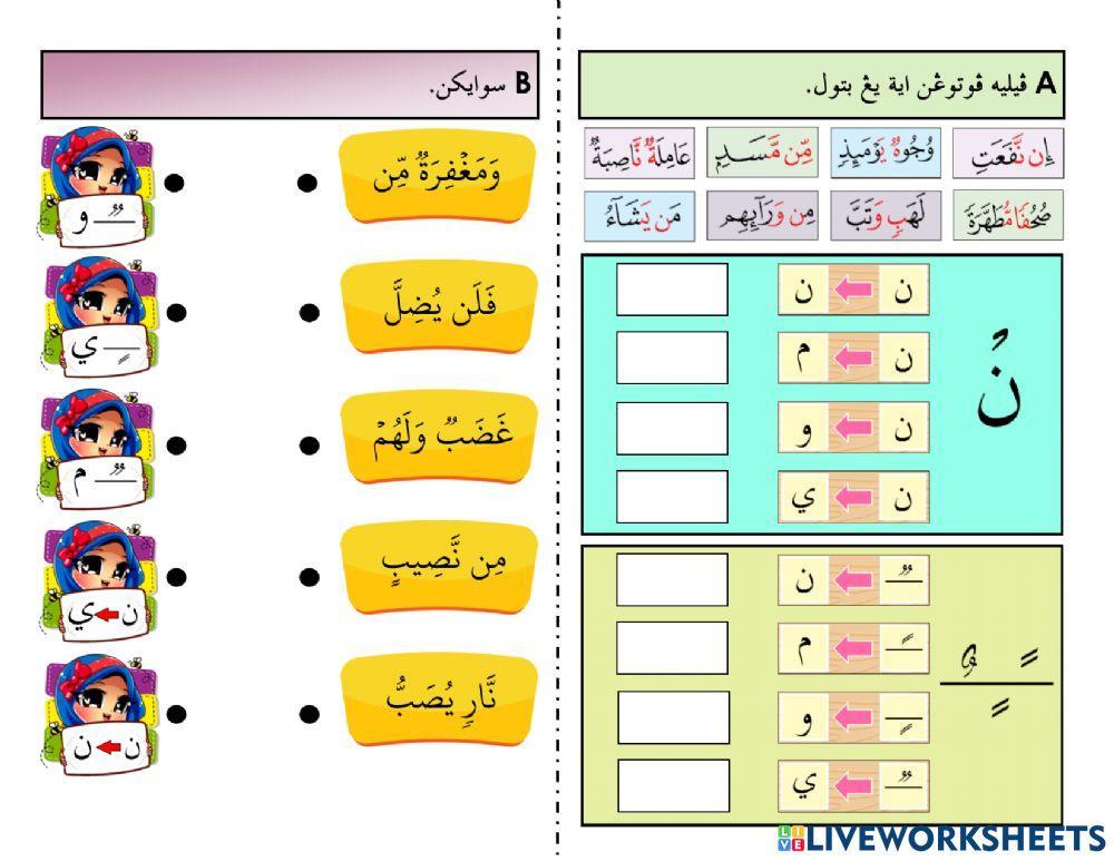Hukum Idgham Maal Ghunnah