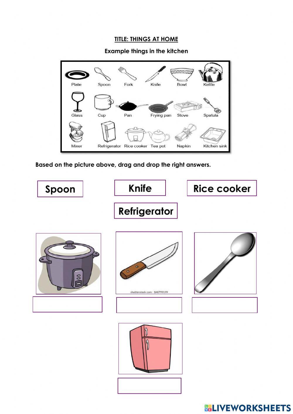 Things in the kitchen