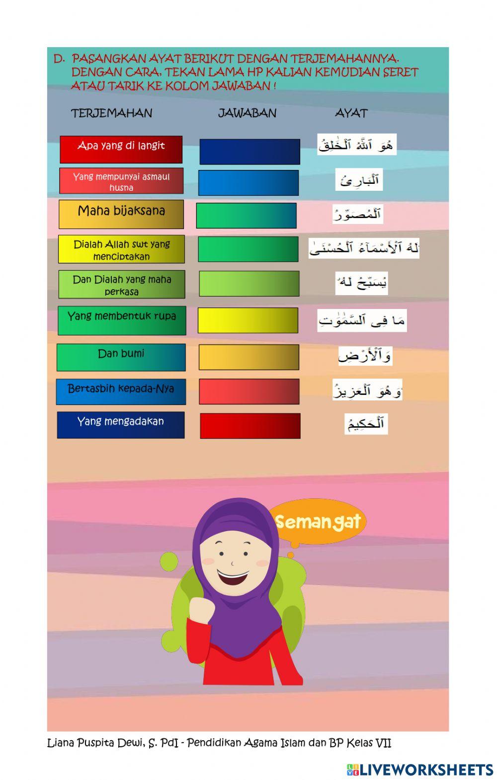 Bab 1 - beriman kepada Allah swt