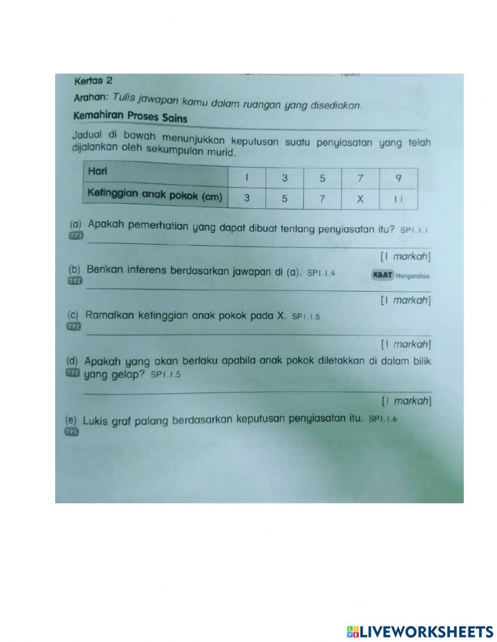 Latihan ulangkaji bab 1