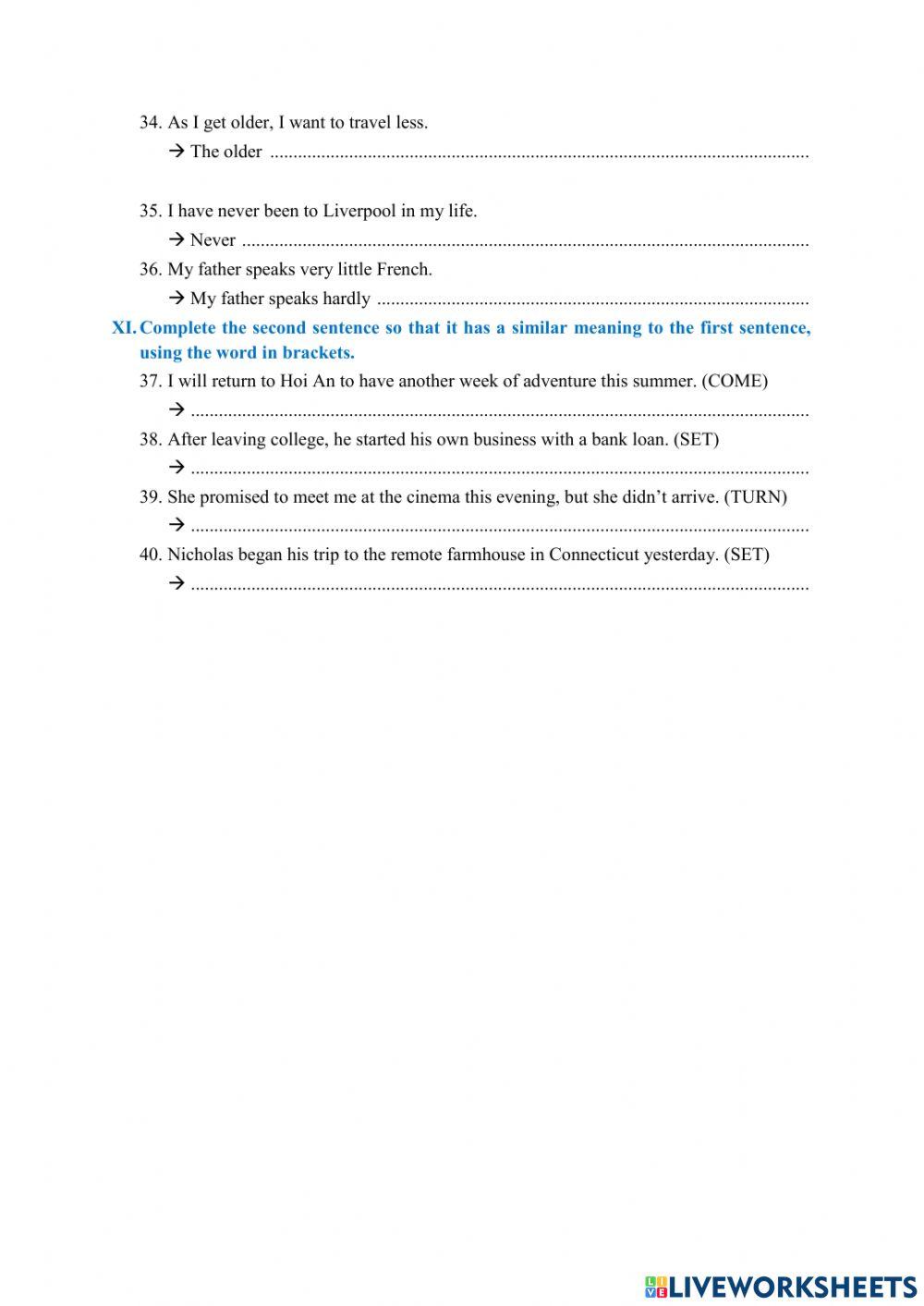 Đề thi thử vào 10 số 1-2