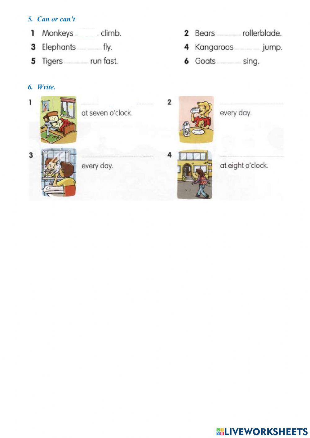 Prepositions of place