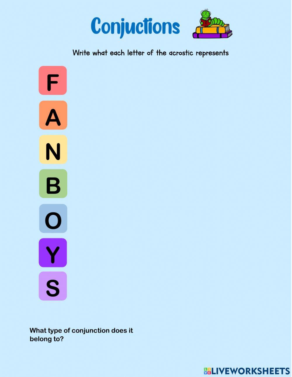 Types of Conjuctions