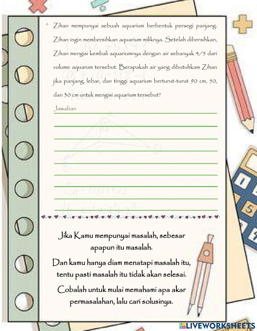 Bangun Ruang Sisi Datar-Balok