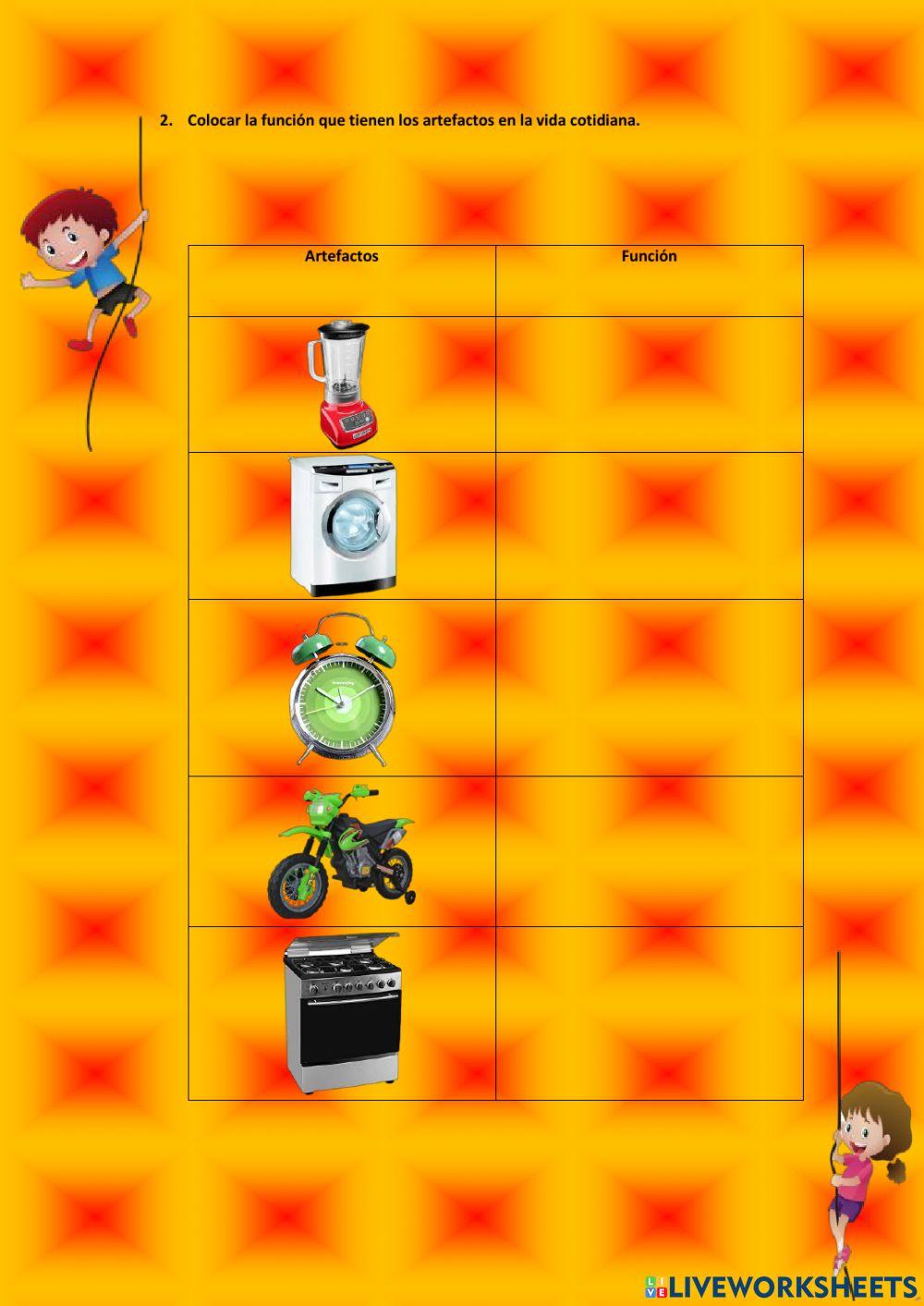 Artefactos tecnológicos