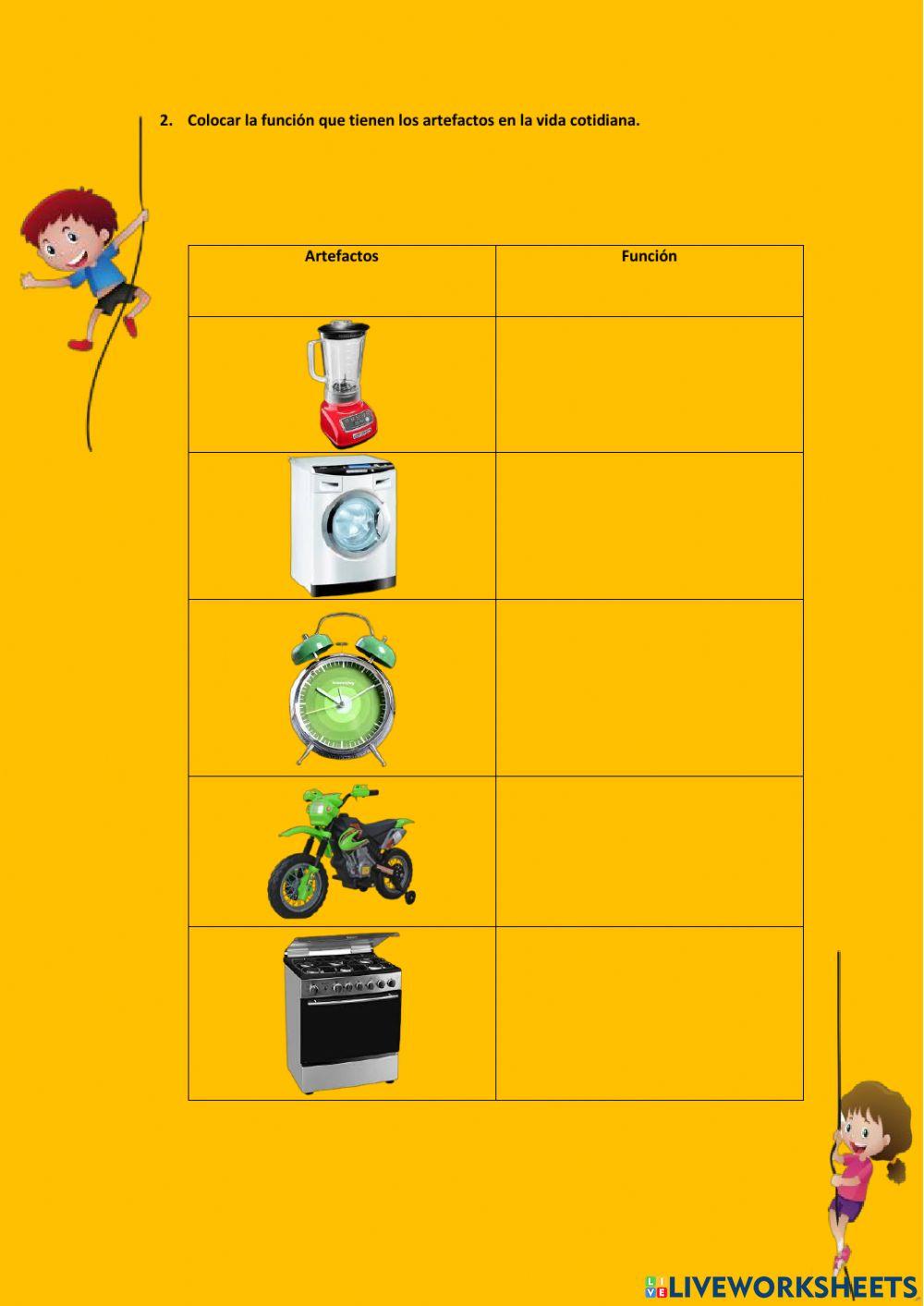 Artefactos tecnológicos