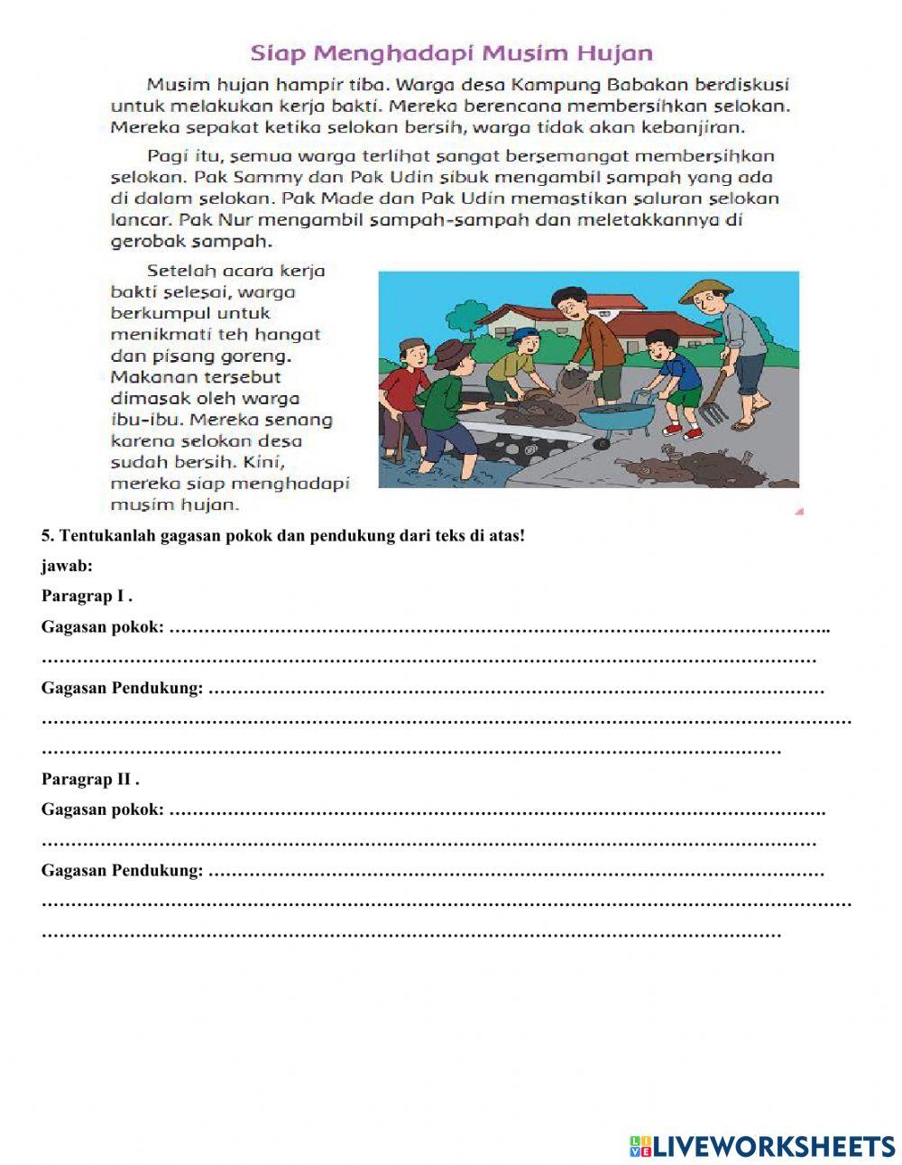 Tema 1 Indahnya kebersamaan