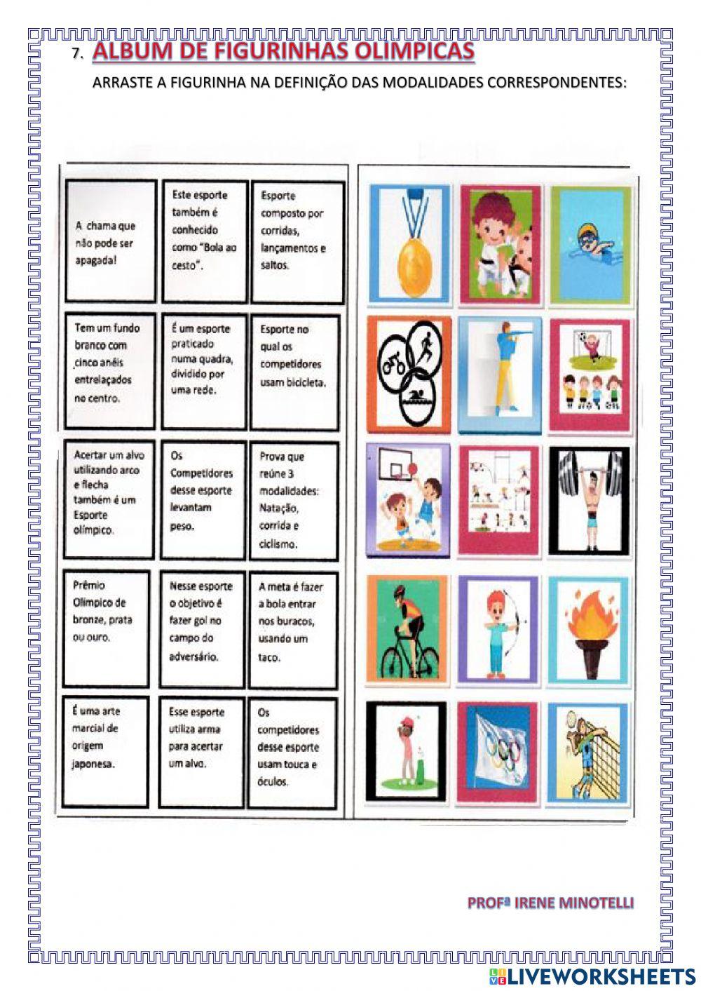 Jogos olímpicos em Tóquio e modalidades