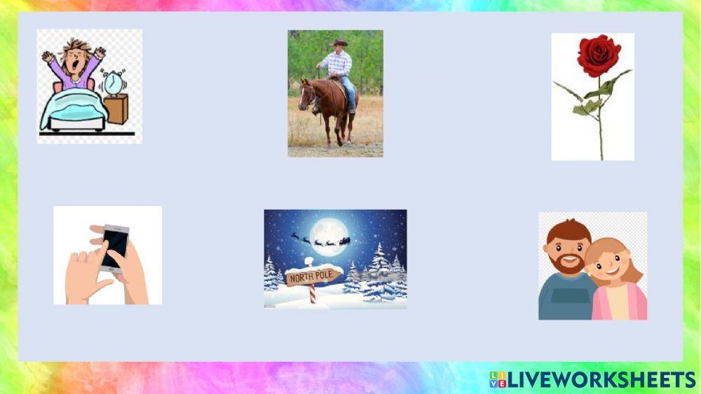 Label the pictures correctly- Phonics Lesson -4