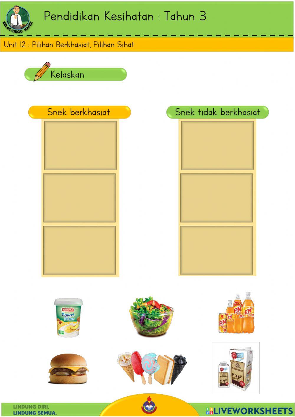 PJPK Tahun 3 - Halangan Betingkat & Snek Berkhasiat