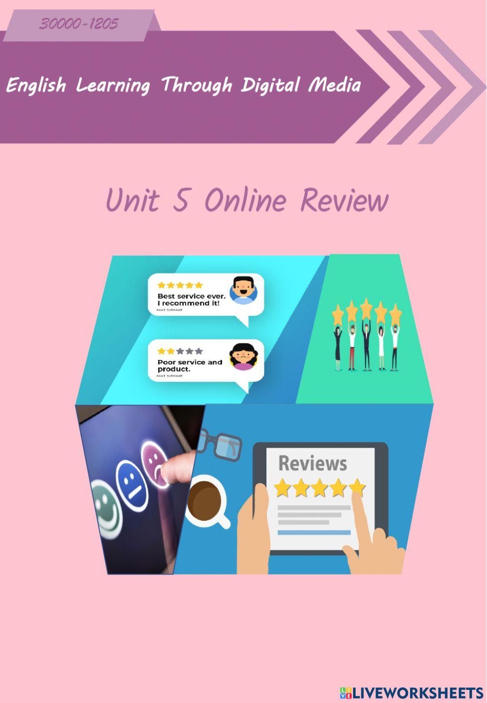 Unit 5 Online Review
