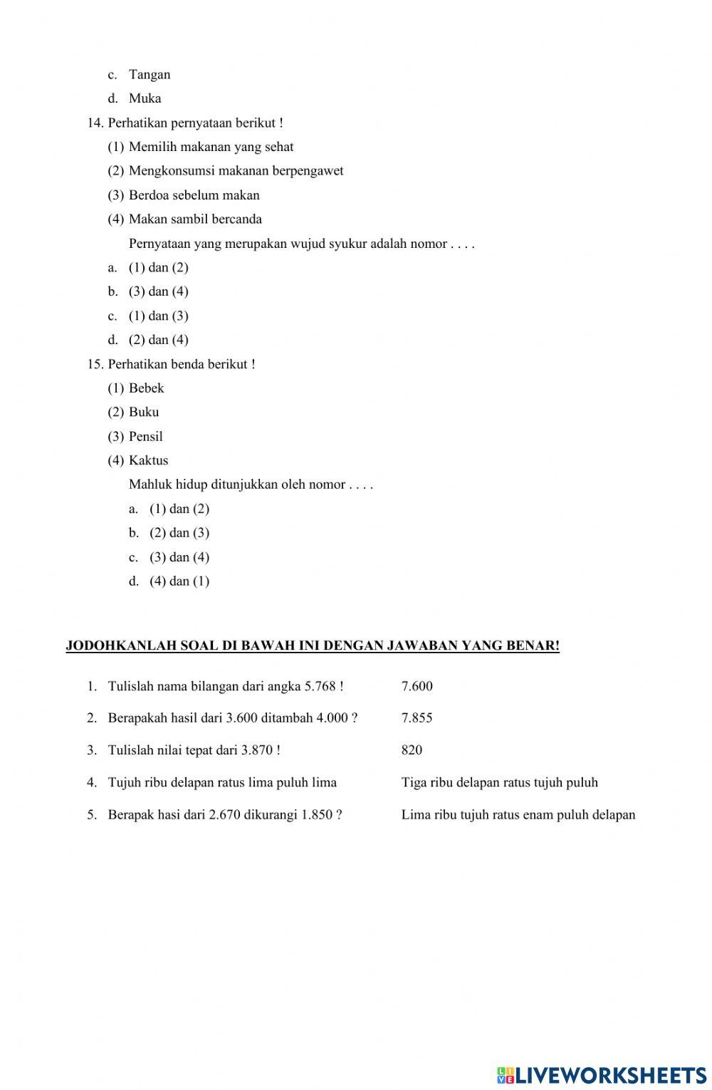 Pertumbuhan dan Perkembangan Mahluk Hidup
