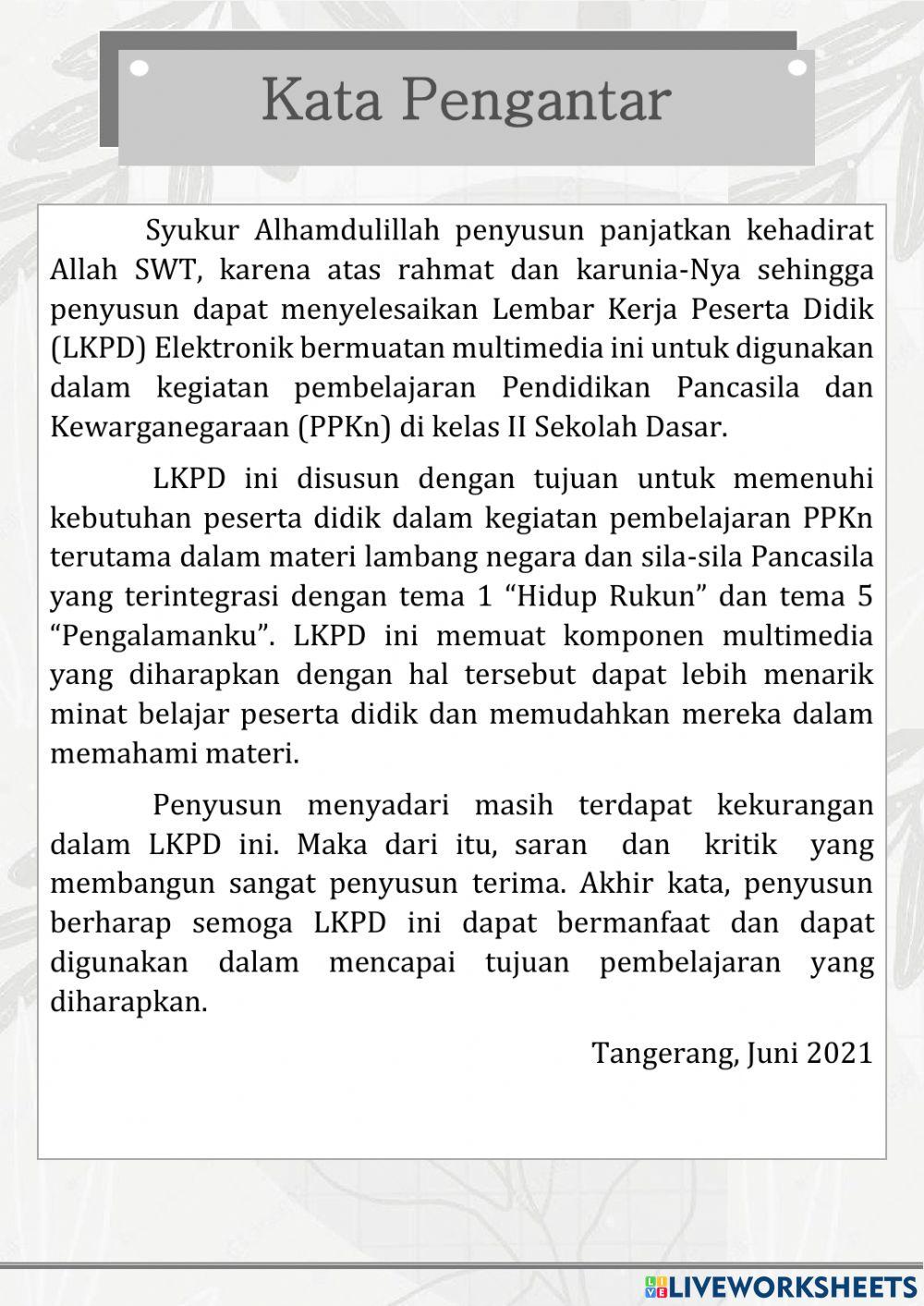 LKPD Elektronik Sila-sila Pancasila