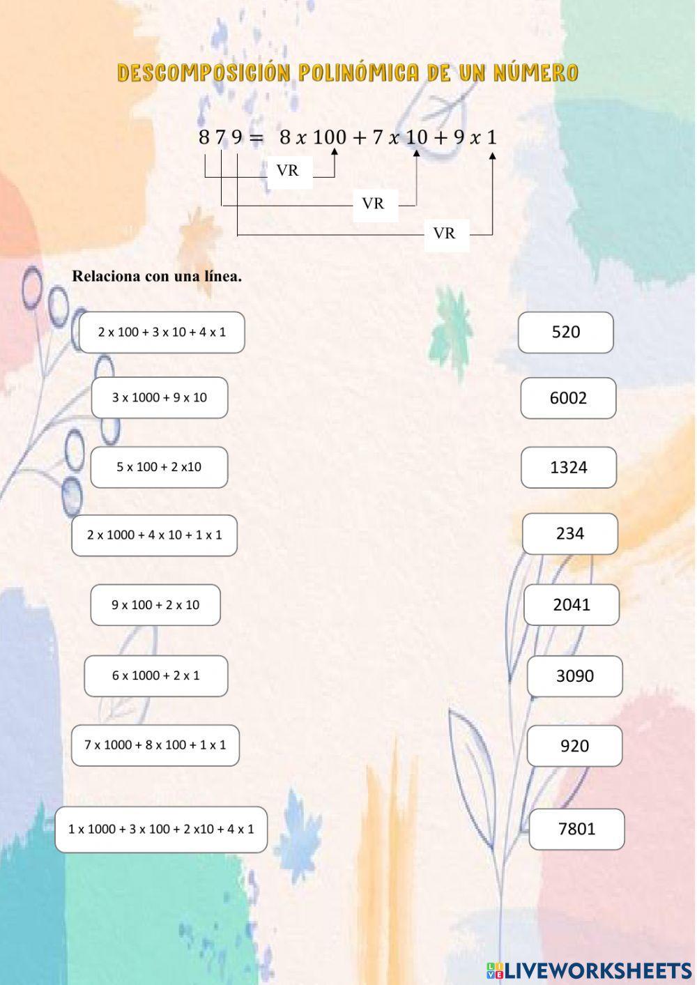 Descomposición Polinómica