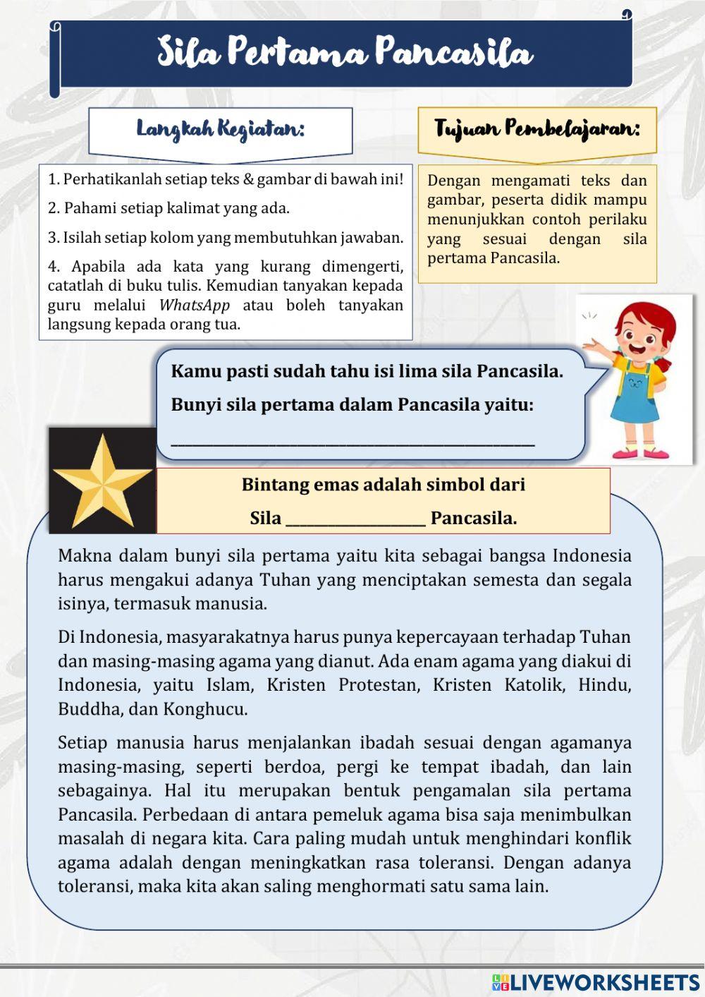 LKPD Elektronik Sila-sila Pancasila