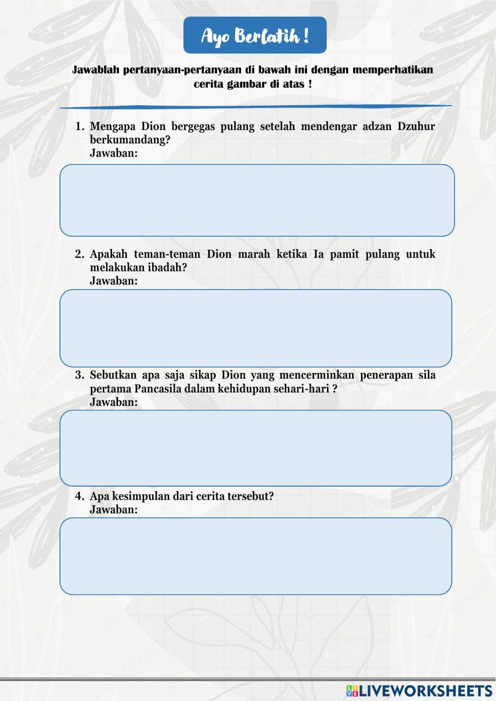 LKPD Elektronik Sila-sila Pancasila