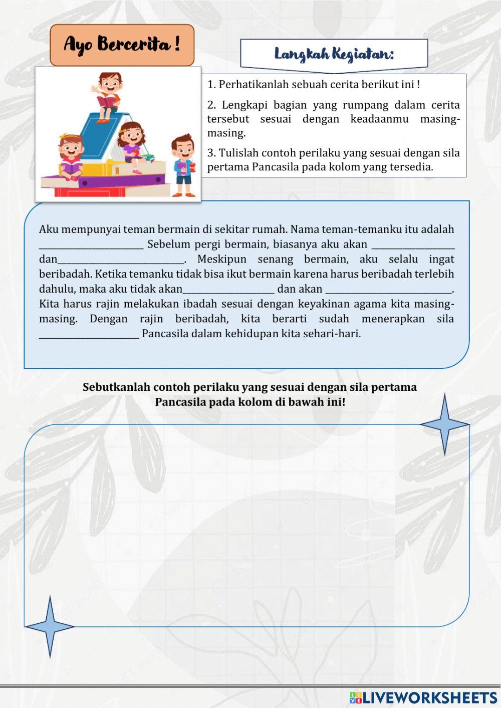 LKPD Elektronik Sila-sila Pancasila